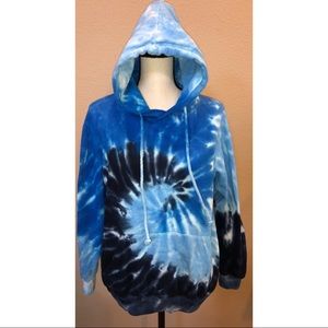 BW Attire Tye Dye Hoodie size M
